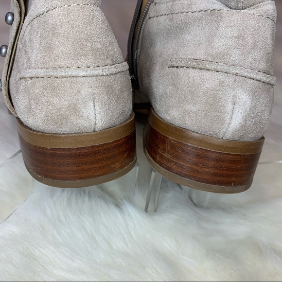 Franco Sarto Robin Suede Leather Bootie sz 10M - Picture 11 of 13